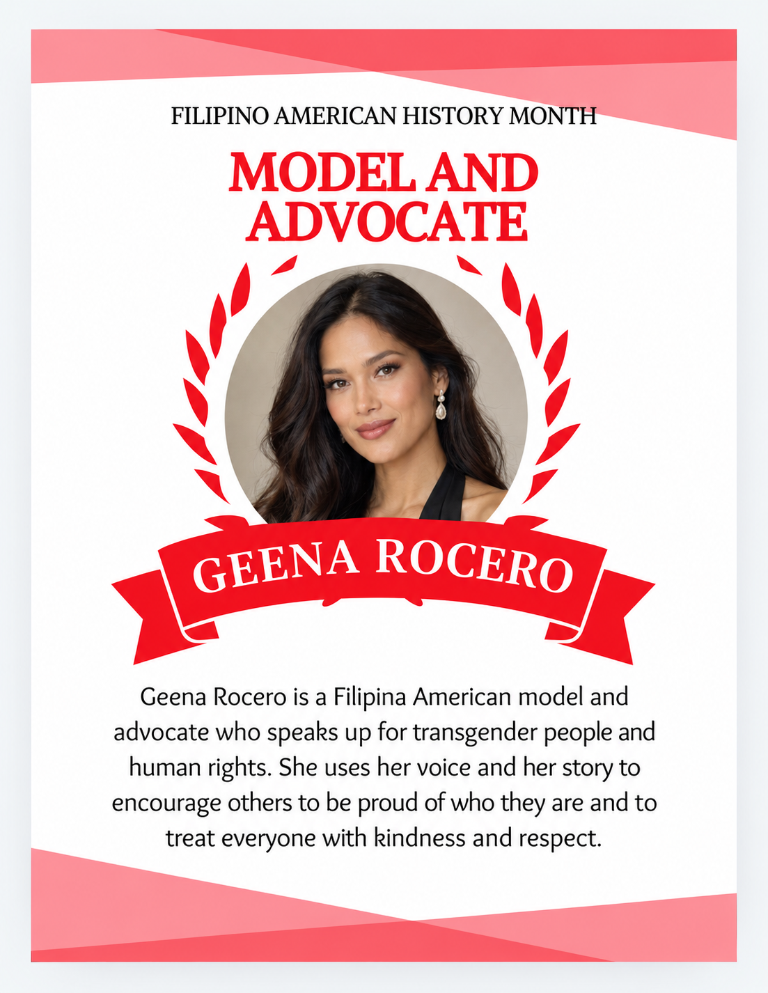 Portrait of Geena Rocero